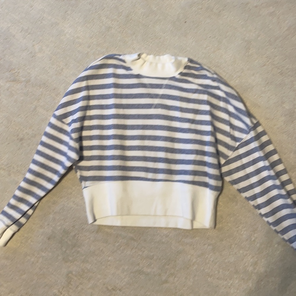 Frame cropped sweatshirt